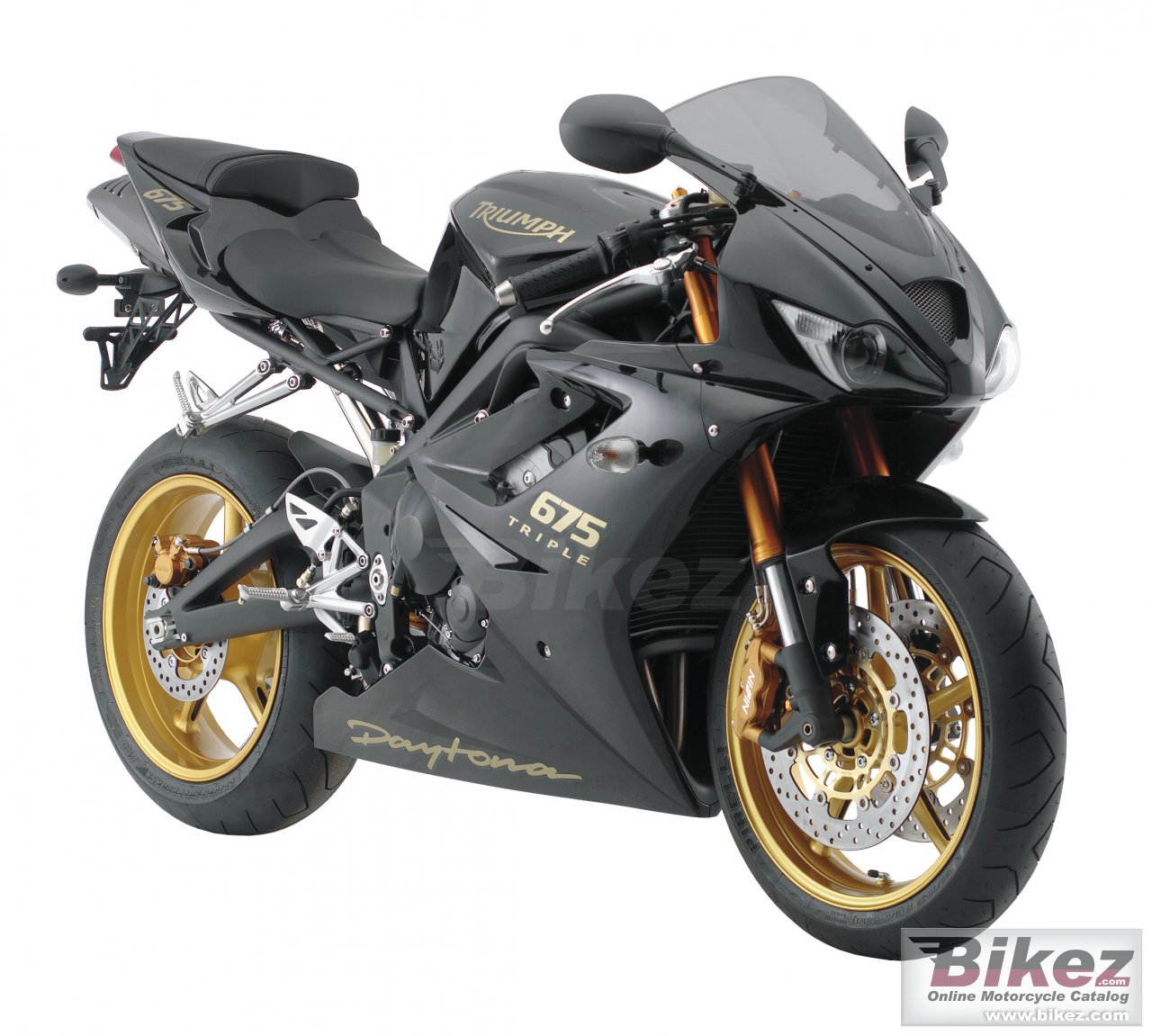 Big Triumph daytona 675 se picture and wallpaper from Bikez.com